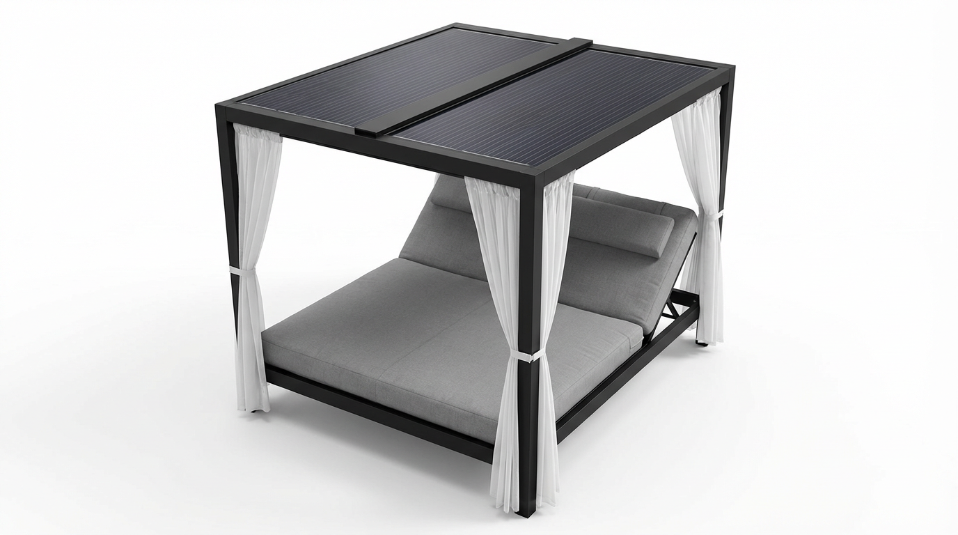 SolarLounge in Anthrazit (RAL 7016)